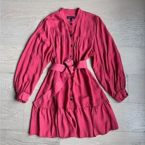 Banana Republic Flounce-Hem Dress